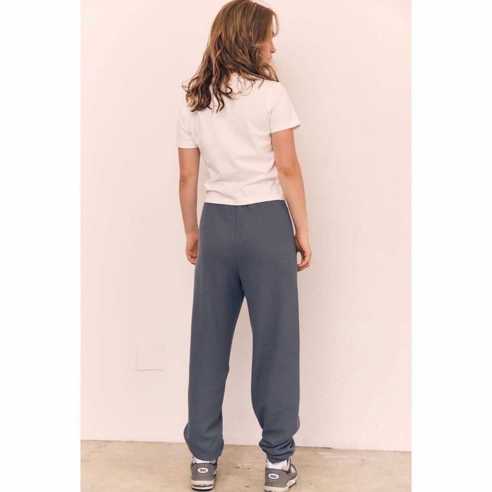 Mineral Washed Cotton Blank Cropped Tee